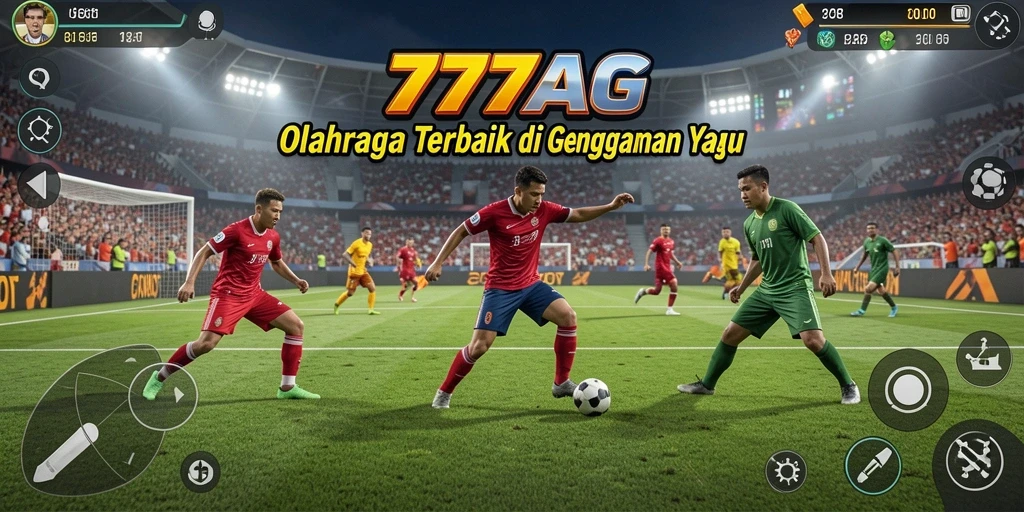 Tampilan gameplay 777AG yang menarik dan seru saat bermain olahraga.
