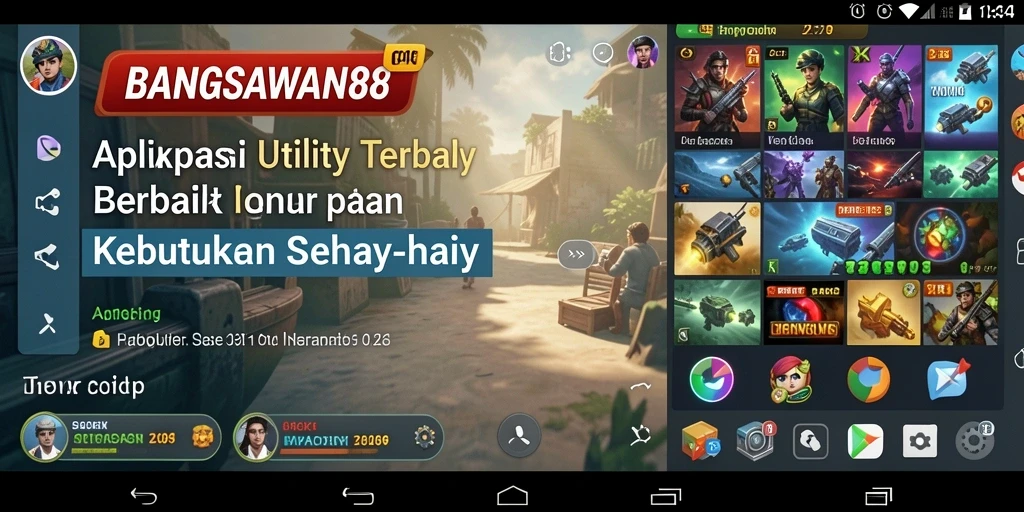 Tampilan antarmuka <strong>BANGSAWAN88</strong> yang sederhana dan fungsional.