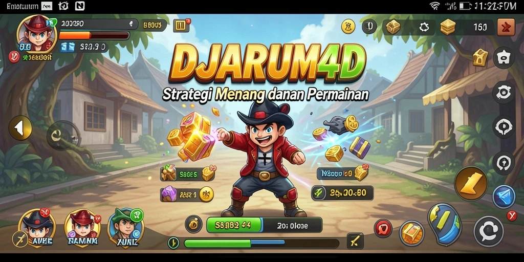 Tampilan gameplay menegangkan dari DJARUM4D dalam aksi strategi.