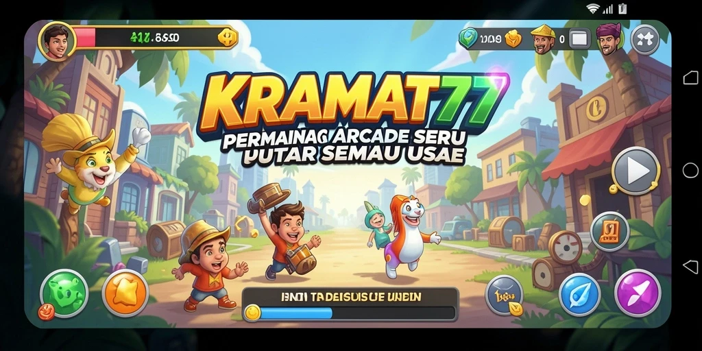 Tampilan gameplay KRAMAT77 yang seru dan penuh tantangan.
