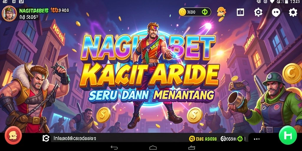 Screenshot dari gameplay NAGITABET yang penuh aksi.