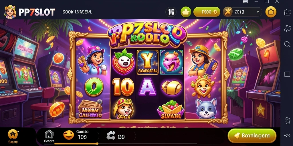 Tampilan gameplay PP7SLOT yang seru dengan grafik menawan.