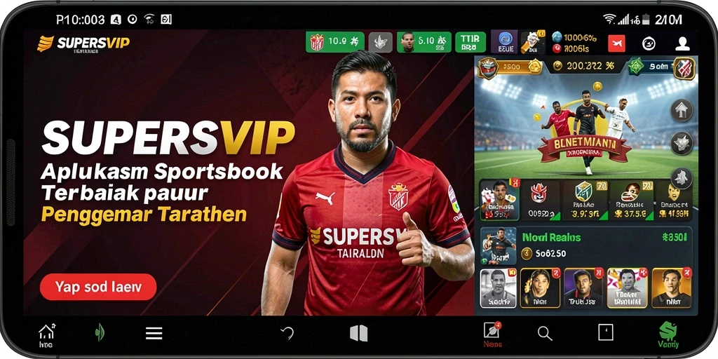 Tampilan gameplay menarik di aplikasi SUPERSVIP dengan peluang taruhan.
